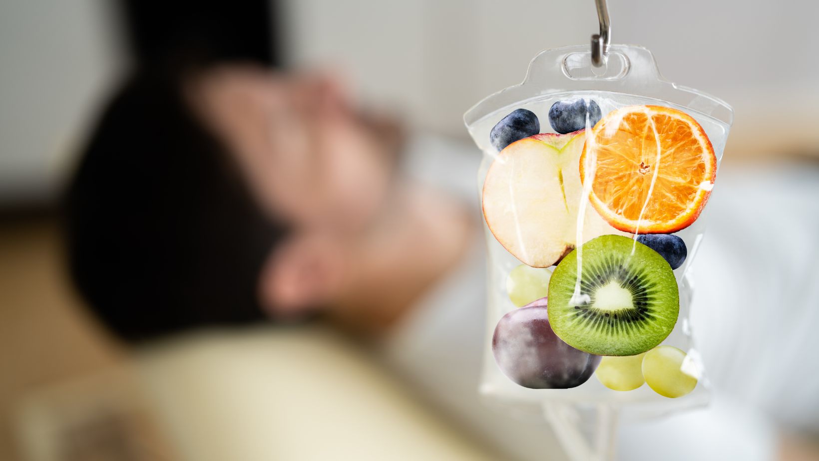 fruits in drip